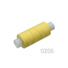Нитки армированные 45 ЛЛ, 0206, желтые, 150 м