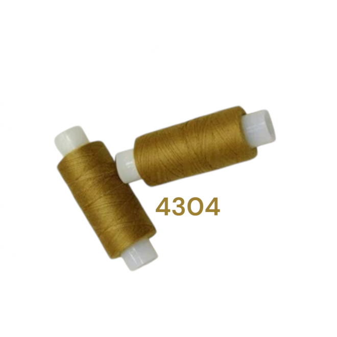 Нитки армированные 45 ЛЛ, 4304, горчичные, 150 м