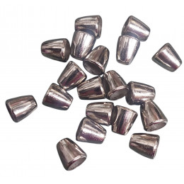 Наконечник металлический (уп. 50 шт.)  d 4мм / дл.10мм никель