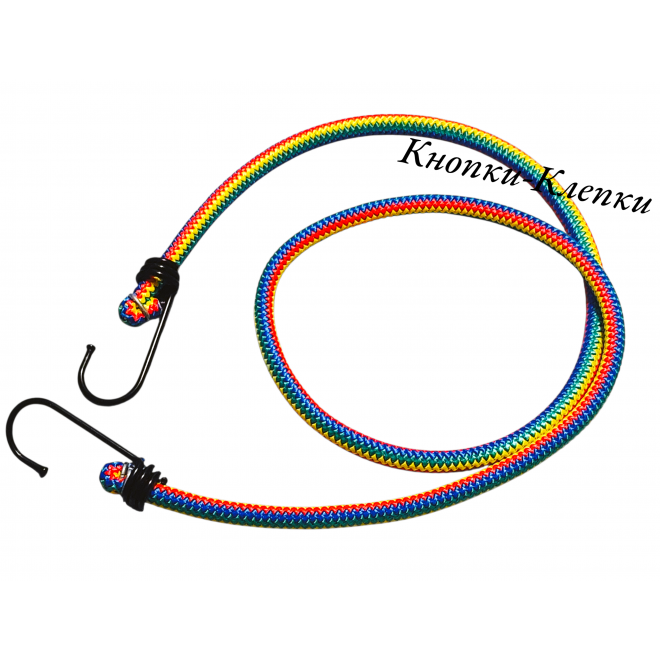 Стяжка-резинка эластичная с металлическими крючками оптом