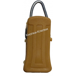 Зажим пластиковый для штор, бежевый (100 шт.) пр-во Россия