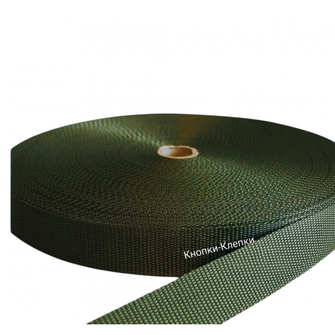 Стропа ременная, ширина 50 мм, хаки, 50 м оптом