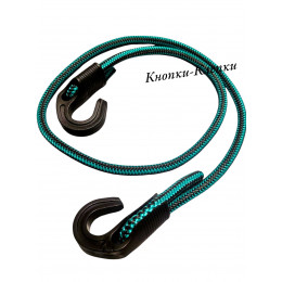 Стяжка-резинка эластичная с пластиковыми крючками