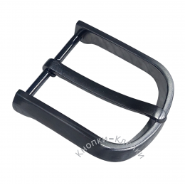 Пряжки для ремней, декоративные, 40 мм, темный никель, №5