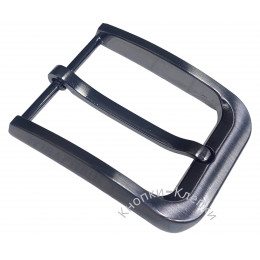 Пряжки для ремней, декоративные, 40 мм, темный никель, №7