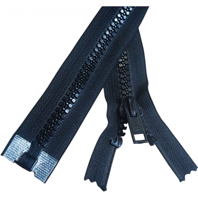 Молния Opti тракторная Т-8 разъёмная, 75 см, чёрная оптом