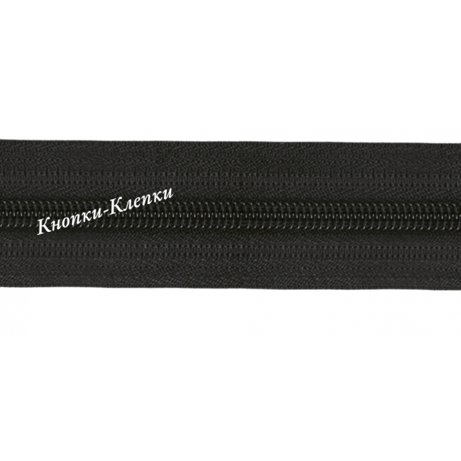 Молния рулонная галантерейная (уп. 10 м.) тип 7 № 365 ДС черный оптом Молния рулонная галантерейная (уп. 10 м.) тип 7 № 365 ДС черный оптом