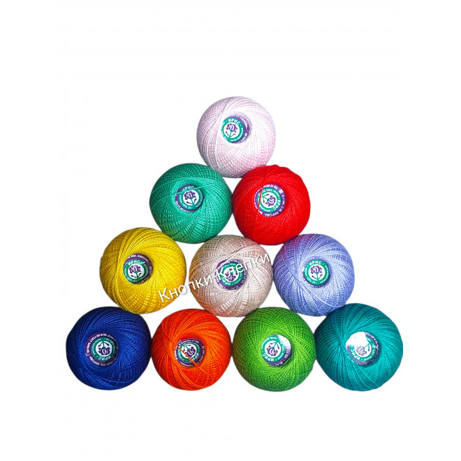 Нитки вязальные «Ирис», 25 г, 100-10 оптом