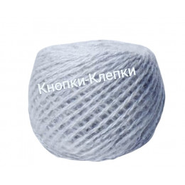 Карачаевская пряжа в клубках 40–45 г (10 клубков), цвет серебристый