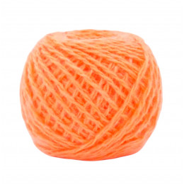 Карачаевская пряжа в клубках 40–45 г (10 клубков), цвет оранжевый Карачаевская пряжа в клубках 40–45 г (10 клубков), цвет оранжевый