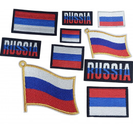 Термоаппликация для одежды «Набор 55», уп. 10 шт.