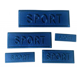 Термоаппликация для одежды набор «SPORT», уп. 10 шт.