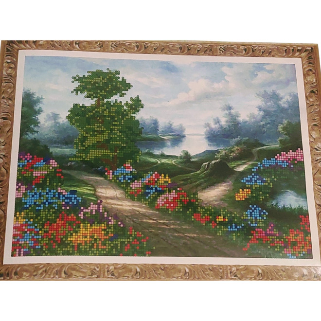 Набор для вышивания бисером, арт. С-02, «Летнее утро» оптом