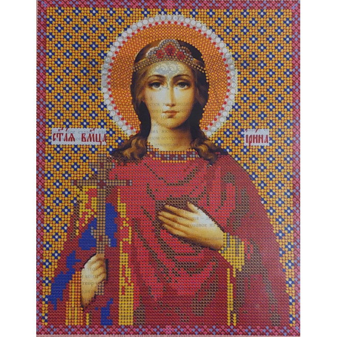 Канва-схема для вышивания Св. Вмца Ирина оптом