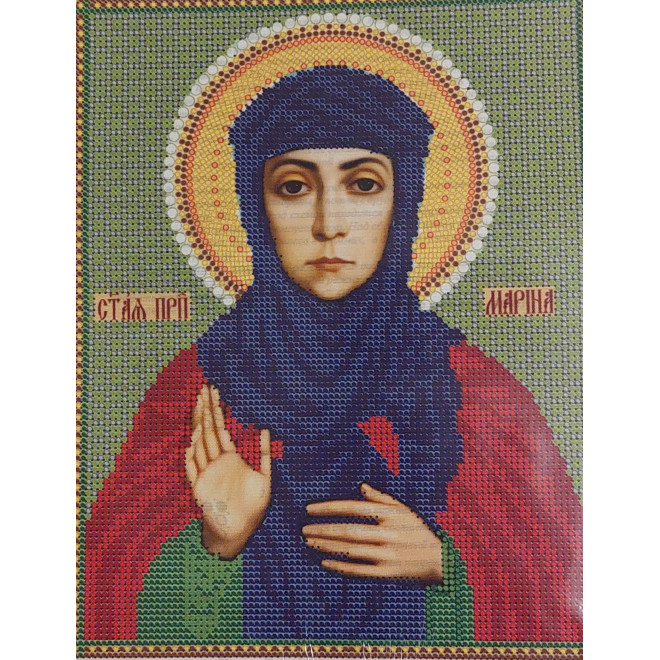 Канва-схема для вышивания Св. Марина оптом