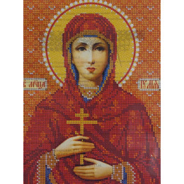 Канва-схема для вышивания Св. Мчца Юлия