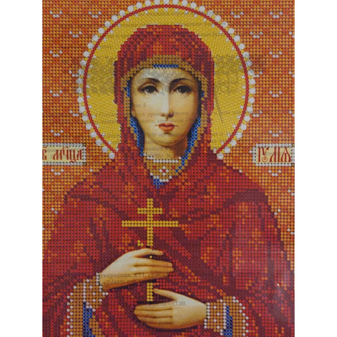 Канва-схема для вышивания Св. Мчца Юлия оптом