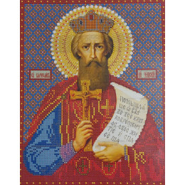 Канва-схема для вышивания Св. Вячеслав 
