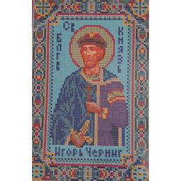 Канва-схема для вышивания Св. Князь Игорь Черниговский