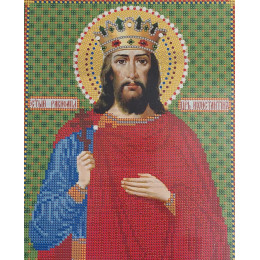 Канва-схема для вышивания Св. Константин