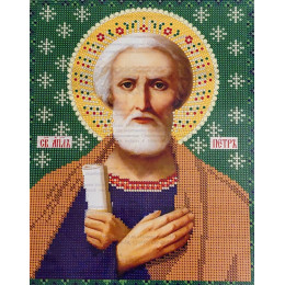 Канва-схема для вышивания Св. Петр
