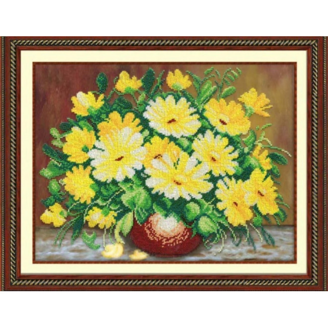 Набор для вышивания бисером, арт. Б-1232, «Ноготки» оптом