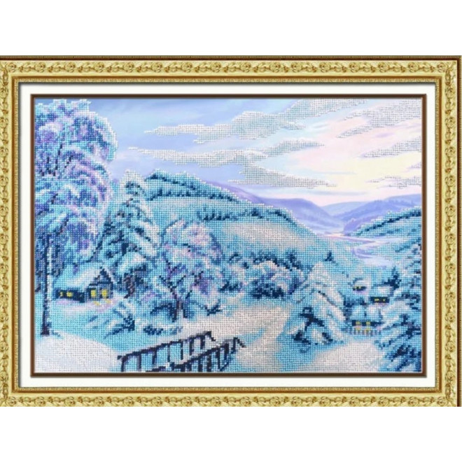 Набор для вышивания бисером, арт. Б-1402, «Зимняя сказка» оптом