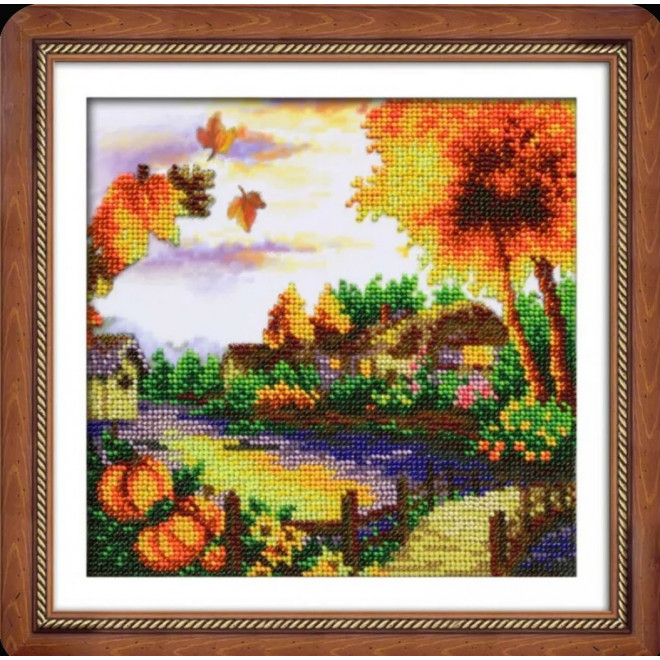 Набор для вышивания бисером, арт. Б-1442, «Осенний пейзаж» оптом