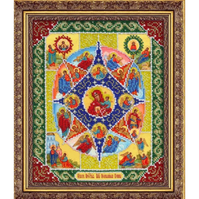 Набор для вышивания бисером, арт. Б-1041, «Пр. Богородица Неопалимая купина» оптом
