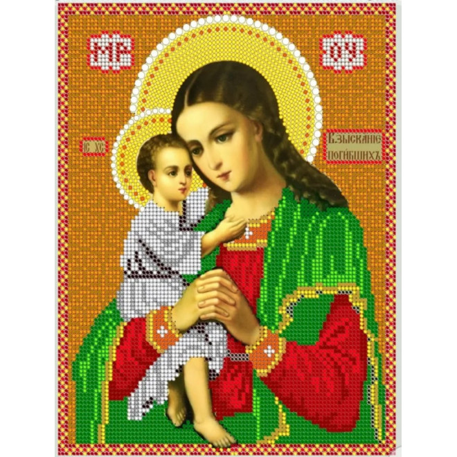 Канва-схема для вышивания Прсв.Бца Взыскание погибших