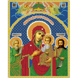 Канва-схема для вышивания Прсв.Бца в Скорбях и печалях утешения