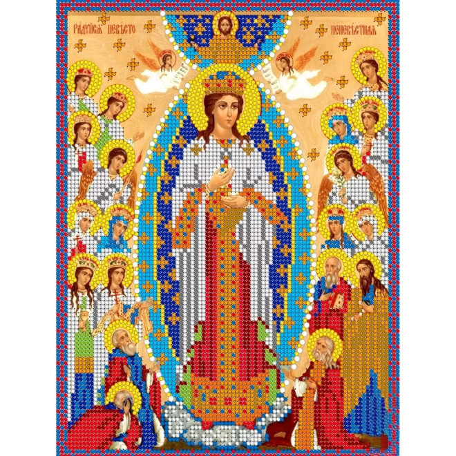 Канва-схема для вышивания Прсв.Бца Невеста Неневестная оптом