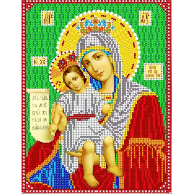 Канва-схема для вышивания Св. Достойно Есть оптом