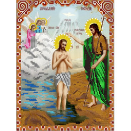 Канва-схема для вышивания Богоявление Господнее