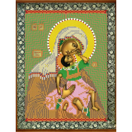 Канва-схема для вышивания Прсв.Бца Взыграние младенца