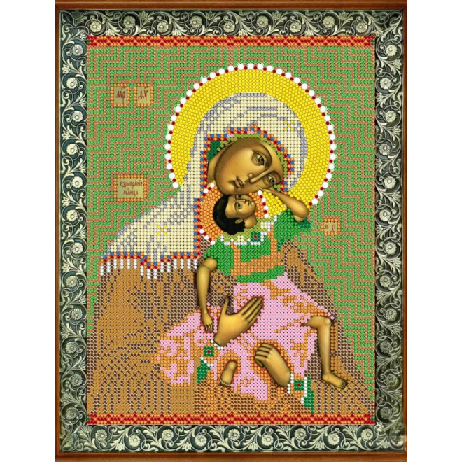 Канва-схема для вышивания Прсв.Бца Взыграние младенца оптом