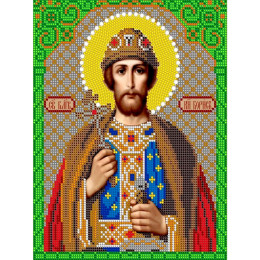 Канва-схема для вышивания Св. Борис