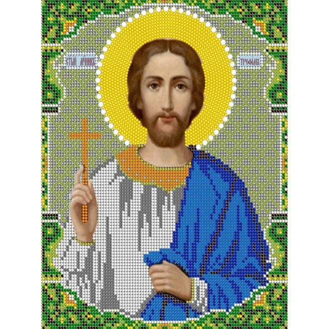 Канва-схема для вышивания Св. Трофим оптом