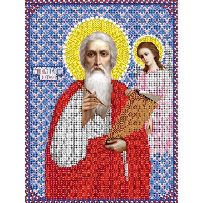 Канва-схема для вышивания Св. Матфей оптом