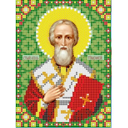 Канва-схема для вышивания Св. Тимофей