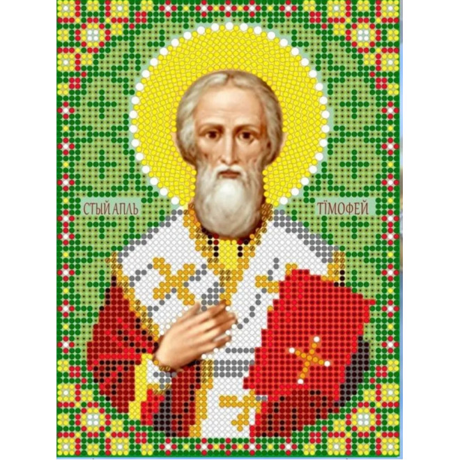 Канва-схема для вышивания Св. Тимофей оптом