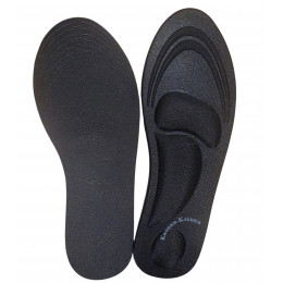 Стельки для обуви, универсальные, р-р до 39 , черные