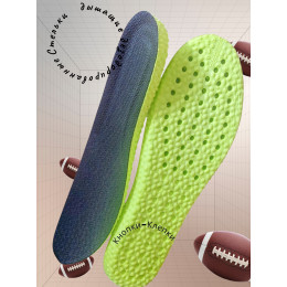 Стельки для обуви амортизирующие, р-р : до 40 , черные