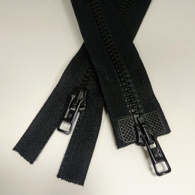 Молния тракторная Arta-F T5, 2 замка, 95 см, 077 чёрная оптом Молния тракторная Arta-F T5, 2 замка, 95 см, 077 чёрная оптом