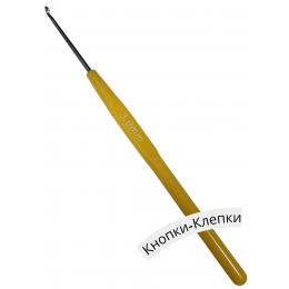 Крючок для вязания с пластмассовой ручкой, № 3,0